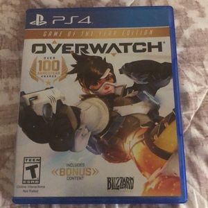 Game of the Year Overwatch Ps4